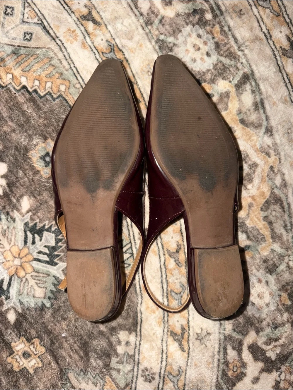 kenzie patent slingback